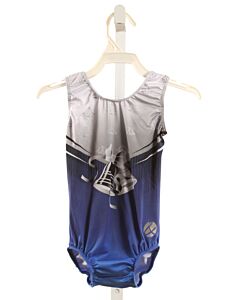 BOLD&GRIT  BLUE    LEOTARD