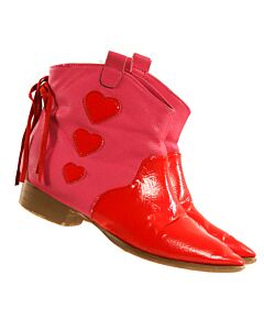 YOSI SAMRA PINK BOOTS *THIS ITEM IS GENTLY USED WITH MINOR SIGNS OF WEAR (MINOR SCUFFS) *VGU SIZE TODDLER 13