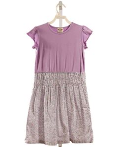 THE OAKS APPAREL   PURPLE  FLORAL  DRESS
