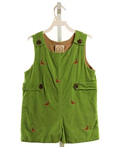 THE BEAUFORT BONNET COMPANY  GREEN CORDUROY   JON JON