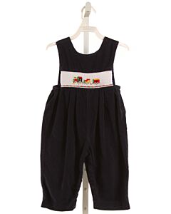 HOUSE OF HATTEN  BLUE CORDUROY  SMOCKED LONGALL