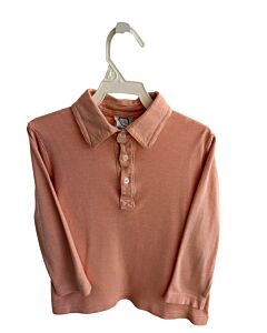 LILA + HAYES  ORANGE  STRIPED  KNIT LS SHIRT