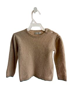 BELLA BLISS  BROWN CASHMERE   SWEATER