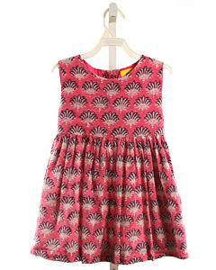 ROBERTA ROLLER RABBIT  PINK   PRINTED DESIGN DRESS