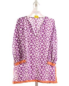 ROBERTA ROLLER RABBIT  PURPLE   PRINTED DESIGN COVER UP
