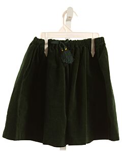 BISBY BY LITTLE ENGLISH  GREEN CORDUROY   SKIRT