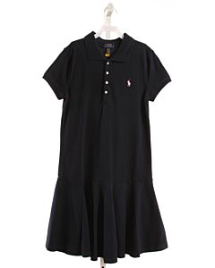 POLO BY RALPH LAUREN  BLUE    KNIT DRESS