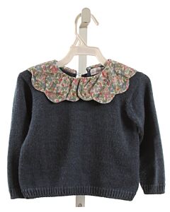 PUKATUKA  NAVY WOOL   SWEATER