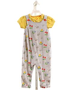 MINI BODEN  MULTI-COLOR  FLORAL  KNIT ROMPER