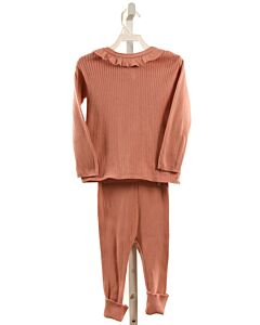 FELTMAN BROTHERS  PINK    2-PIECE OUTFIT WITH RUFFLE