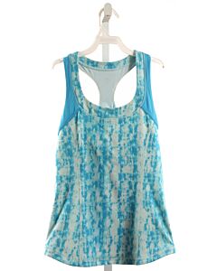 IVIVVA  BLUE   PRINTED DESIGN SLEEVELESS SHIRT