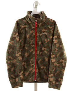 COLUMBIA  GREEN FLEECE   OUTERWEAR
