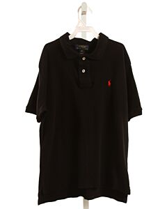 POLO BY RALPH LAUREN  BLACK    KNIT SS SHIRT