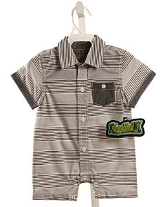 KAPITAL K  GRAY  STRIPED  SHORTALL