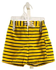 BABY CZ  YELLOW  STRIPED  SWIM TRUNKS