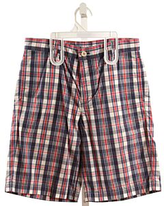 VINEYARD VINES  NAVY  PLAID  SHORTS