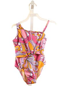 SHADE CRITTERS  HOT PINK    1-PIECE SWIMSUIT