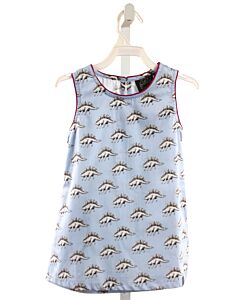 TUKTUK DESIGNS  LT BLUE  PRINT  DRESS