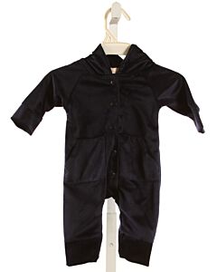 A MUFFIN IN THE OVEN  NAVY VELVET   ROMPER