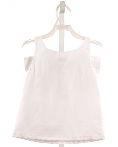 BROWN BOWEN & CO.  WHITE    SLEEVELESS SHIRT