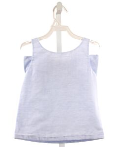 BROWN BOWEN & CO.  LT BLUE    SLEEVELESS SHIRT