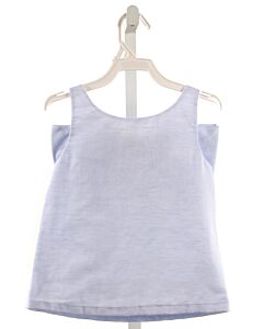 BROWN BOWEN & CO.  LT BLUE    SLEEVELESS SHIRT