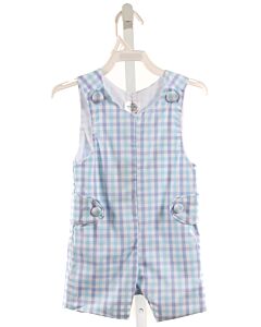 BROWN BOWEN & CO.  LT BLUE  PLAID  JON JON