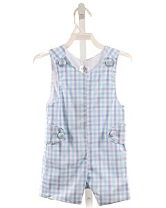 BROWN BOWEN & CO.  LT BLUE  PLAID  JON JON