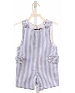 BROWN BOWEN & CO.  BLUE SEERSUCKER STRIPED  JON JON