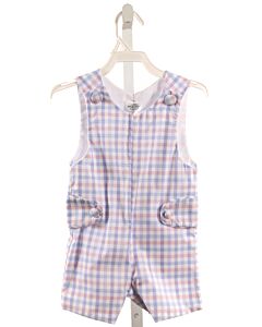 BROWN BOWEN & CO.  PINK  PLAID  JON JON