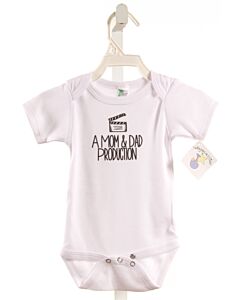 SWINGING ON A STAR  WHITE   PRINTED DESIGN KNIT BUBBLE