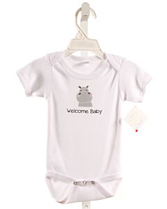 SWINGING ON A STAR  WHITE   PRINTED DESIGN KNIT BUBBLE