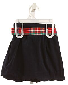 BROWN BOWEN  BLUE CORDUROY   SKIRT