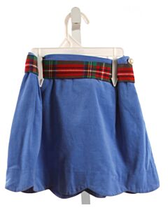 BROWN BOWEN  BLUE CORDUROY   SKIRT