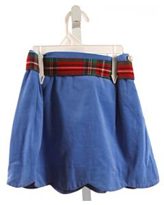 BROWN BOWEN  BLUE CORDUROY   SKIRT