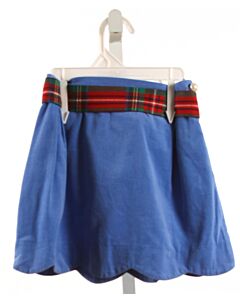BROWN BOWEN  BLUE CORDUROY   SKIRT