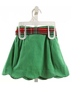 BROWN BOWEN  GREEN CORDUROY   SKIRT