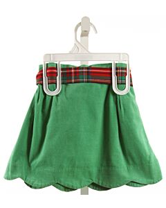 BROWN BOWEN  GREEN CORDUROY   SKIRT