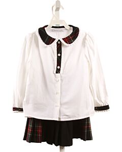 PATACHOU  RED  PLAID  2-PIECE DRESSY OUTFIT