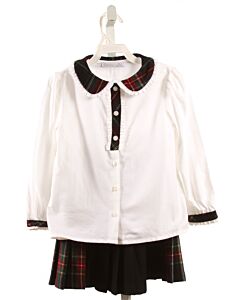 PATACHOU  RED  PLAID  2-PIECE DRESSY OUTFIT