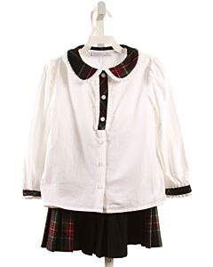 PATACHOU  RED  PLAID  2-PIECE DRESSY OUTFIT