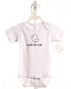 SWINGING ON A STAR  WHITE   PRINTED DESIGN KNIT BUBBLE