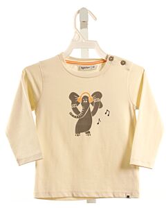 BABYFACE  IVORY  PRINT  KNIT LS SHIRT