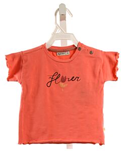 BABYFACE  HOT PINK   PRINTED DESIGN KNIT SS SHIRT