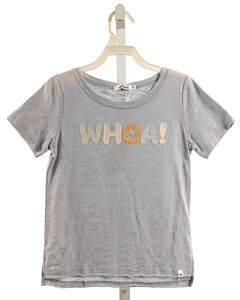 OH BABY!  LT BLUE   APPLIQUED T-SHIRT