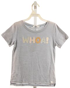 OH BABY!  LT BLUE   APPLIQUED T-SHIRT