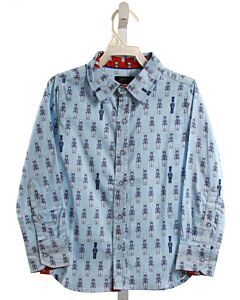 TUKTUK DESIGNS  LT BLUE    DRESS SHIRT