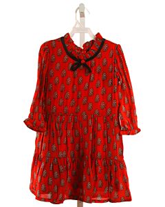 TUKTUK DESIGNS  RED  PRINT  DRESS