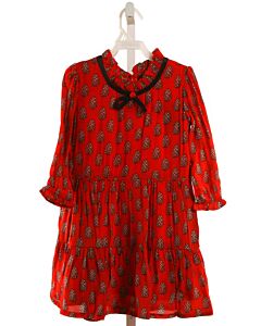 TUKTUK DESIGNS  RED  PRINT  DRESS