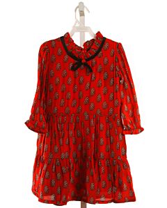 TUKTUK DESIGNS  RED  PRINT  DRESS